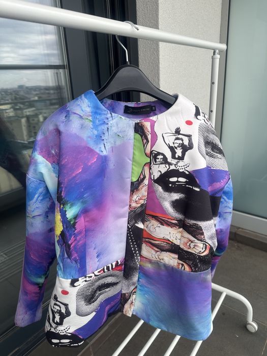 Geaca mov Iselin Dimitri in stare foarte buna