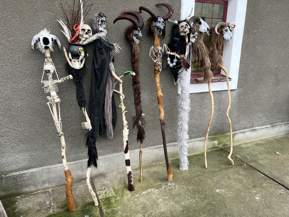 Toiage pentru costumatie krampus