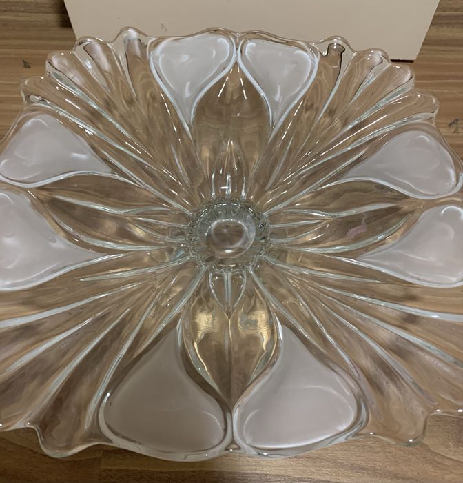 Fructiera , platou prajitura cristal