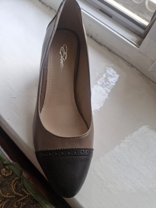 Туфли кожаные новые