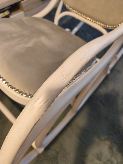 Balansoar lemn tapitat