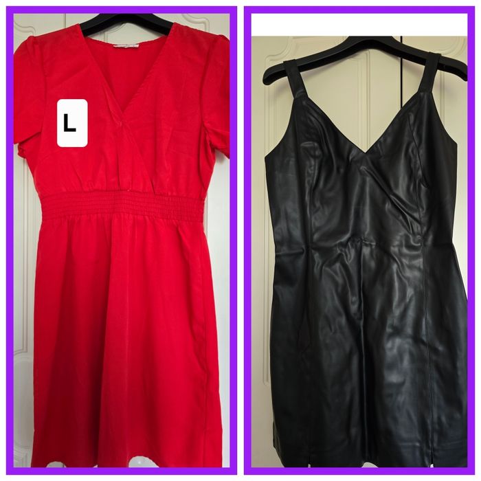 Лот от два броя рокли размер L