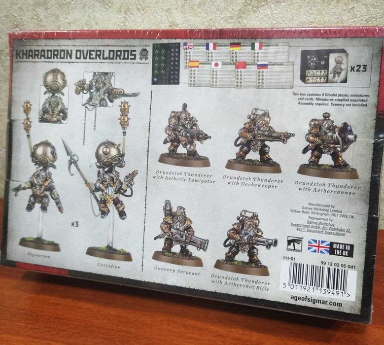 Продаю настольные игры по вселенной Age of Sigmar и Warcry.