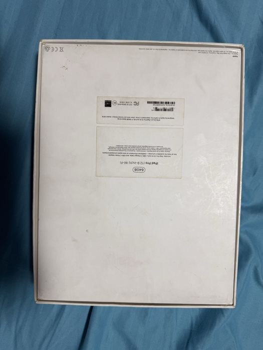 Ipad Pro 12,9 inch (gen 3) 64gb wifi