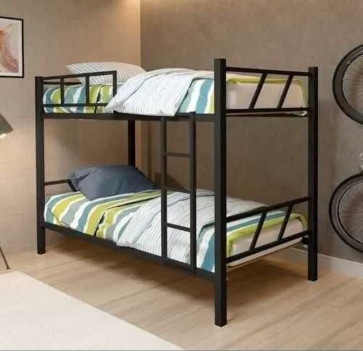 Двухярусная Металлическая Кровать, LOFT Style, Разборная,765