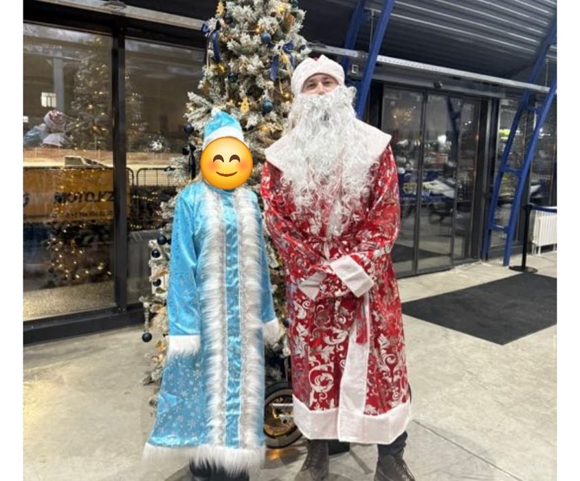 Костюм Деда мороза и снегурочки