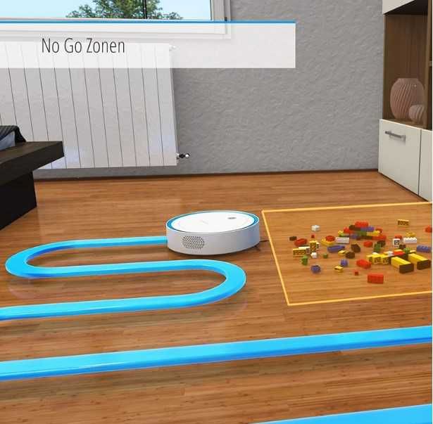 Робот прахосмукачка Medion MD18861, Контрол чрез приложение