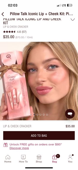 Подарочный набор от Charlotte Tilbury