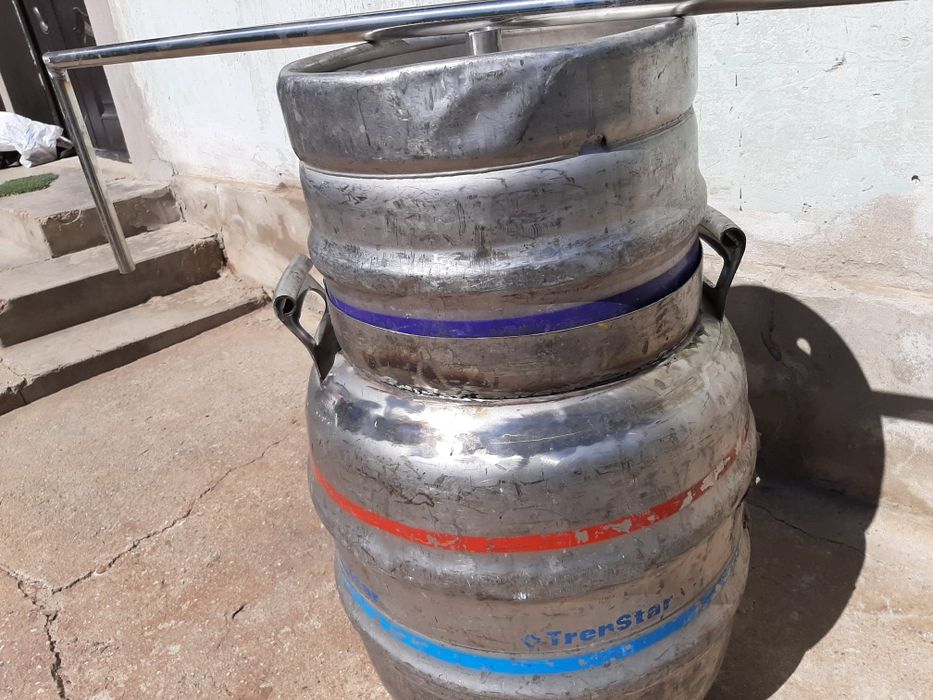 Vând cazan de țuică din inox