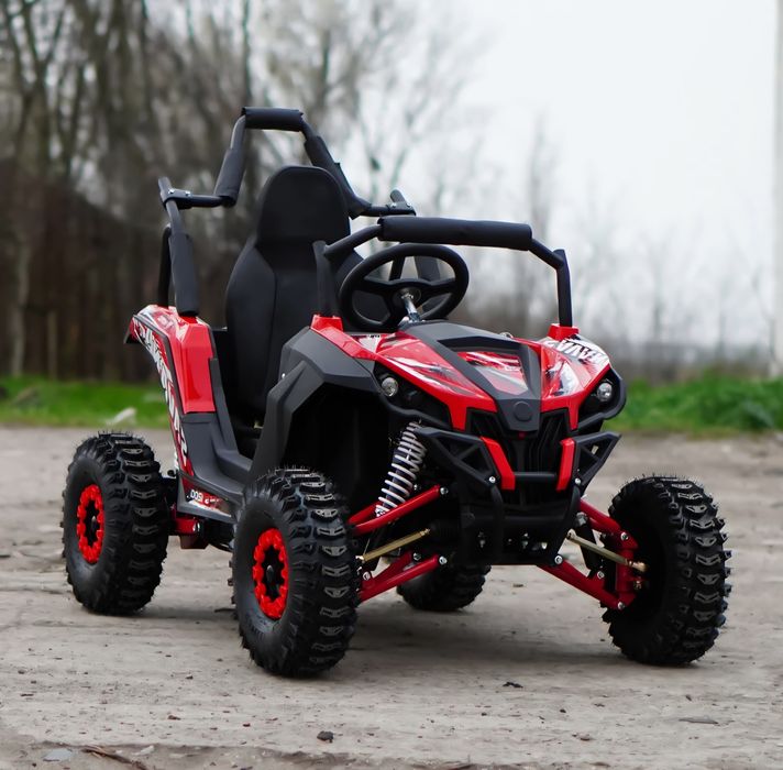 UTV electric pentru copii NITRO GoKid Savana 1200W 48V culoare ROȘU