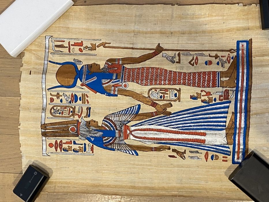 Papirusuri egiptene originale imagini faraon 40x30