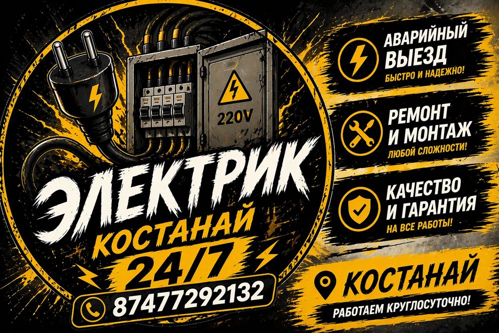 Электрик костанай
