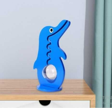 Копилка Деревянная  (Дельфин)