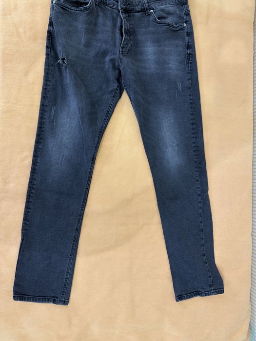 Мъжки черни дънки teodor