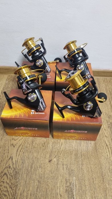 SET 4 Mulinete AQUASITE 10000, 12+1 Rulmenti