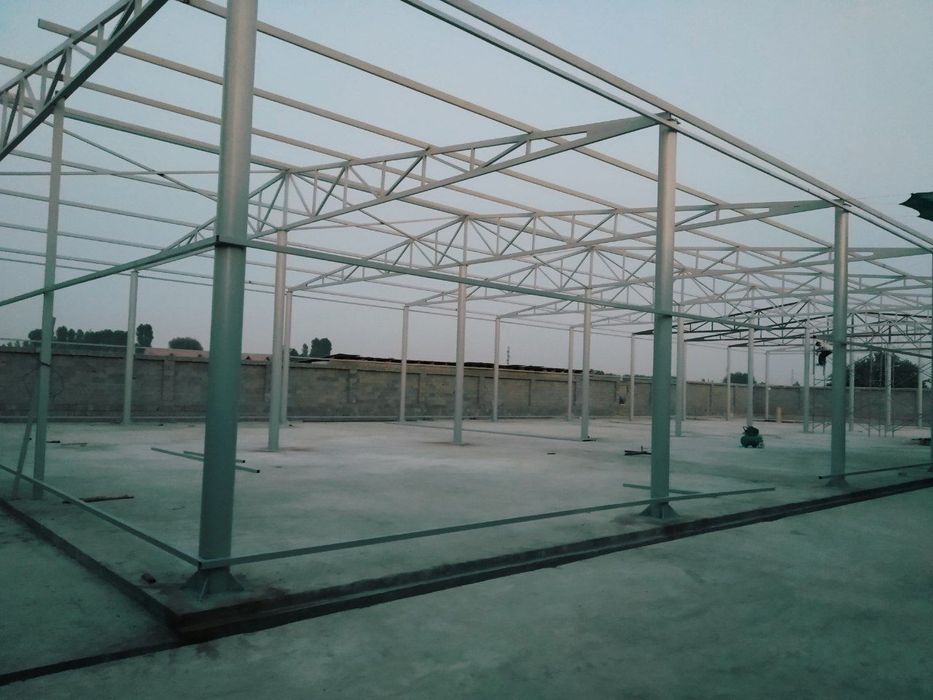 Сэндвич панели | металлоконструкция под ключ | теплица | ангар |ПP-7