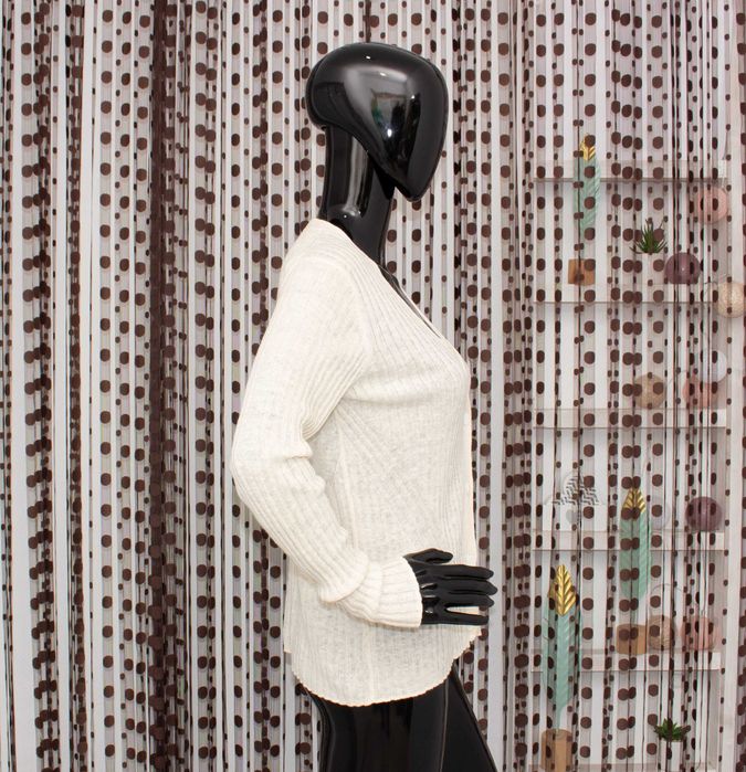 Massimo Dutti дамска ленена жилетка бежова 100% лен М