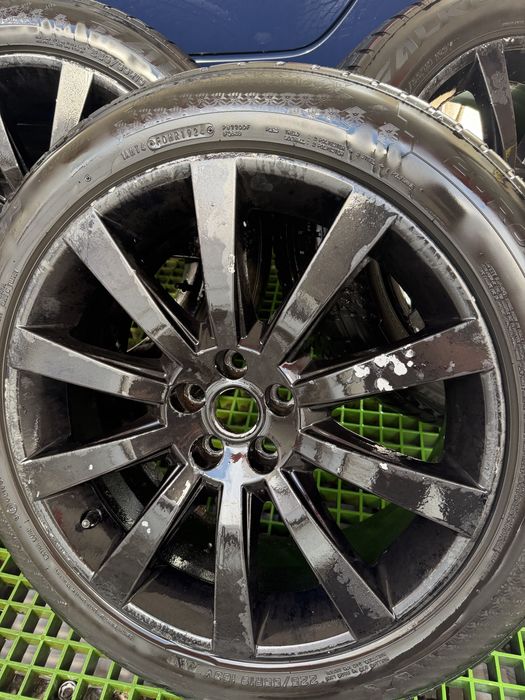 Set jante aliaj R19 5x108 ET49 + anvelope Falken Eurowinter HS02 Pro 225/55 R19 DOT 2025