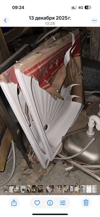 Поддоны для душа  беленькие