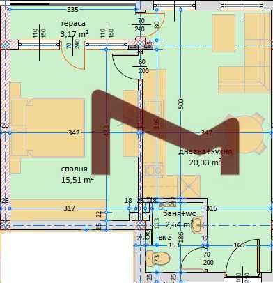 Продава се Двустаен апартамент в Варна, Гръцка махала - 57 кв.м за 2974 €/кв.м - Снимка #1