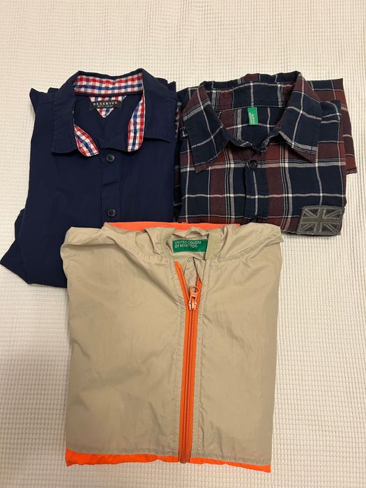Пакет маркови момчешки дрехи за 10-11 год. / 146-150 см (Benetton & Reserved)