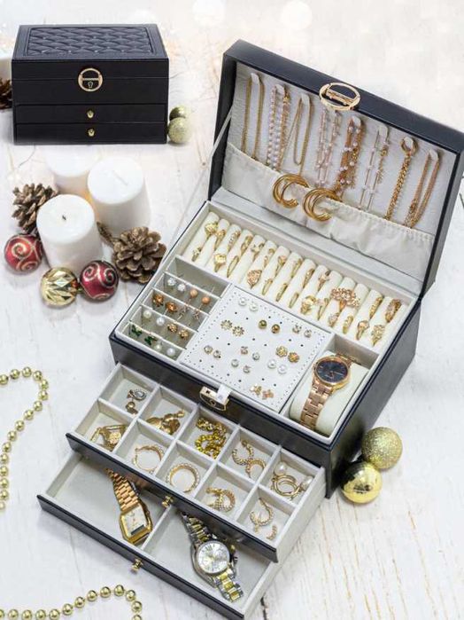 Шкатулка для Украшений Золото - Серебро - ПОДАРКА Невесты