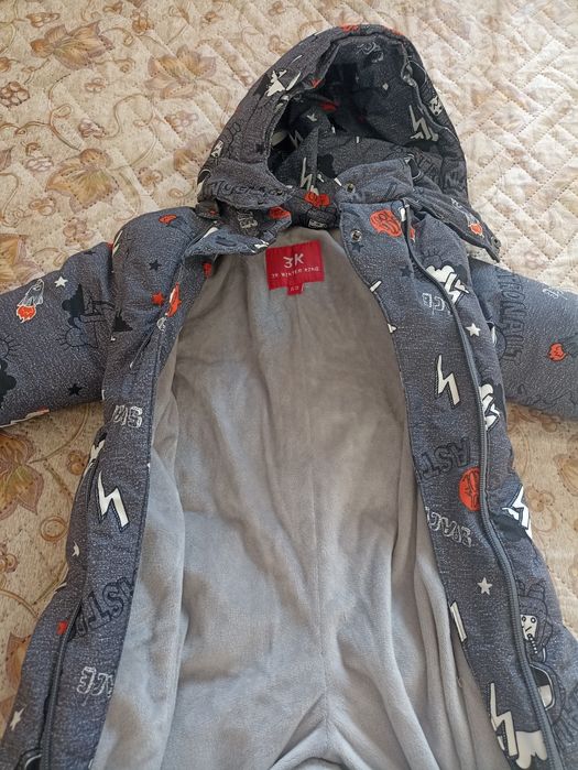 Зимний комбинезон детский 68