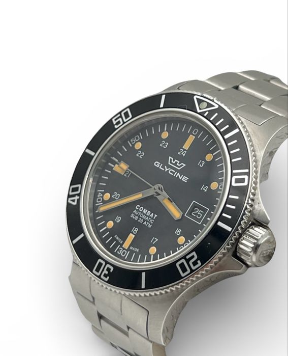 Glycine Combat Sub Automatic – Швейцарски дайвър часовник