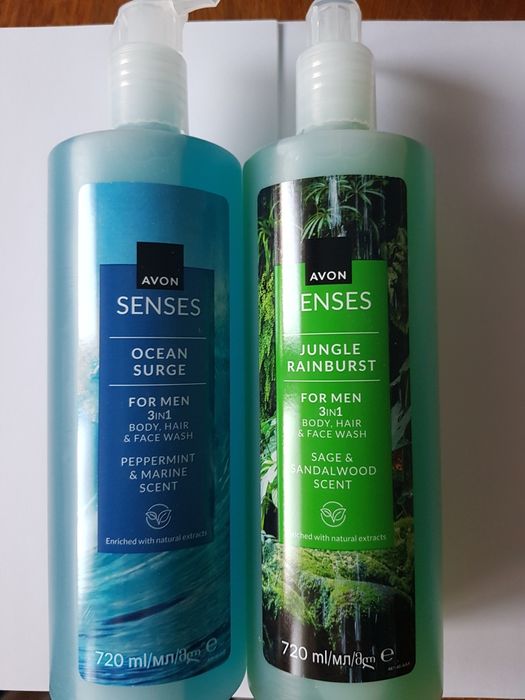 Set 2 geluri de duș 720 ml