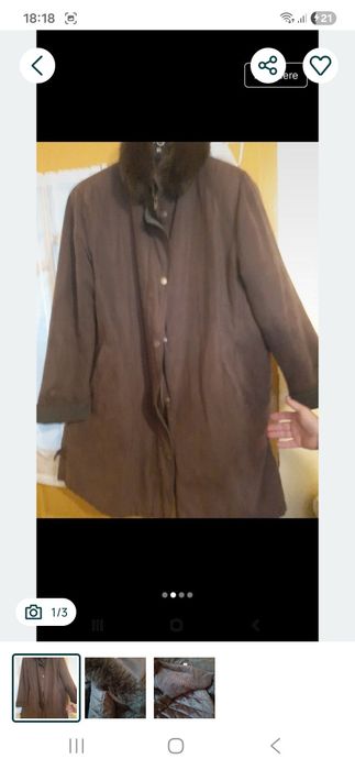 Vînd haina matlasata marimea 5XL deosebită