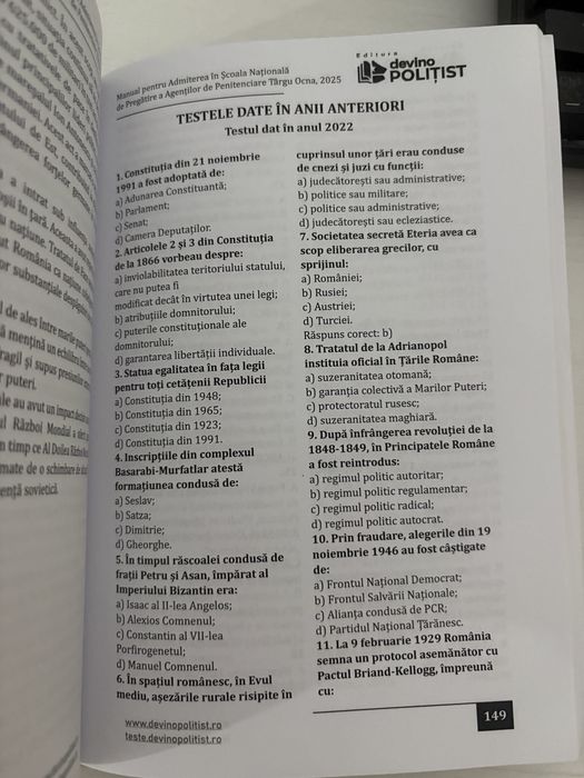 Vand Manual Admitere Penitenciar Devino Politist