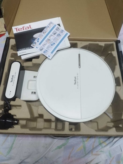 Робот пылесос Tefal explorer 60series -новая батарея