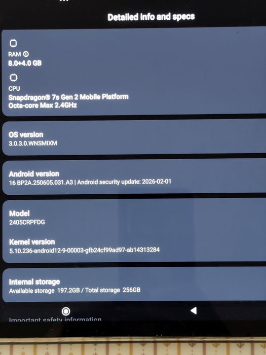 Таблет  Redmi Pad Pro 8/256 wifi