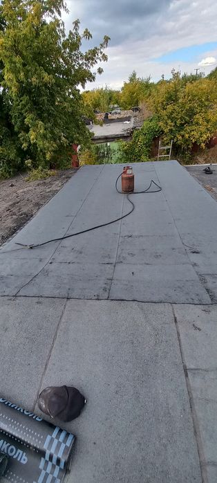 Ремонт кровли гаража