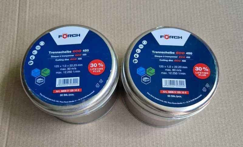 2 x 50 buc disc taiere Förch 125 x 1