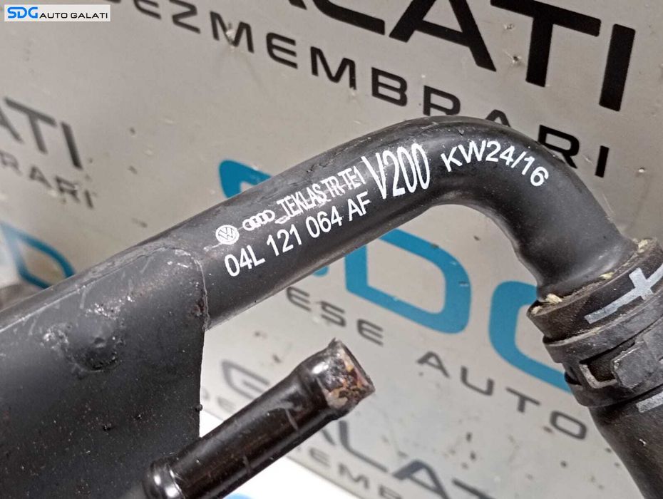 Furtun Furtunuri Conducta Conducte Apa Skoda Superb 3 1.6 TDI CRL 2015 - 2020 Cod 04L121064AF [M6647]