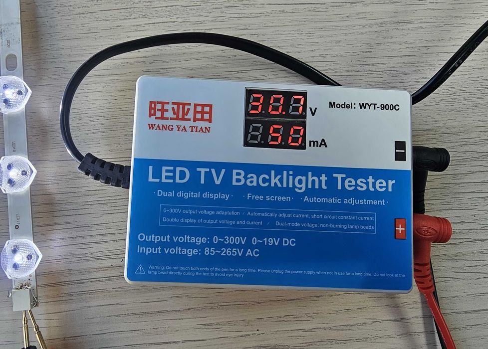 Тестер за светодиоди и светодиодни ленти LED подсветка