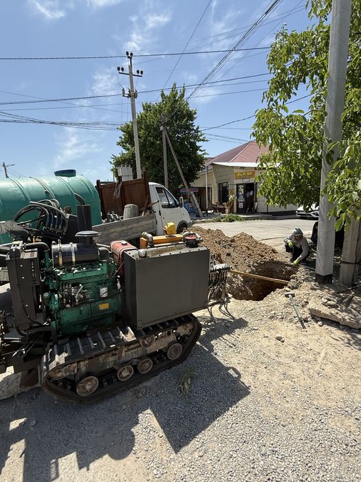 Прокол ГНБ, бурение ГНБ под дорогой