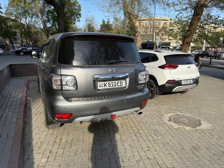 Nissan Patrol 2018, 33тыс пробег,свежая японка,редко ездили,подзем пар