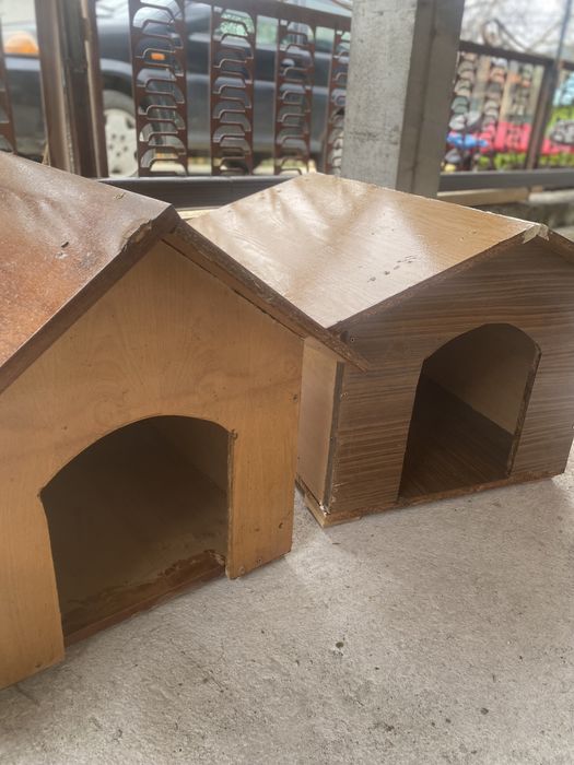 Ръчно изработени къщички за куче