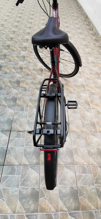 Bicicleta CUBE Touring EXC TRAPEZE Red White 2024 M (54 CM)-STARE: CA NOU