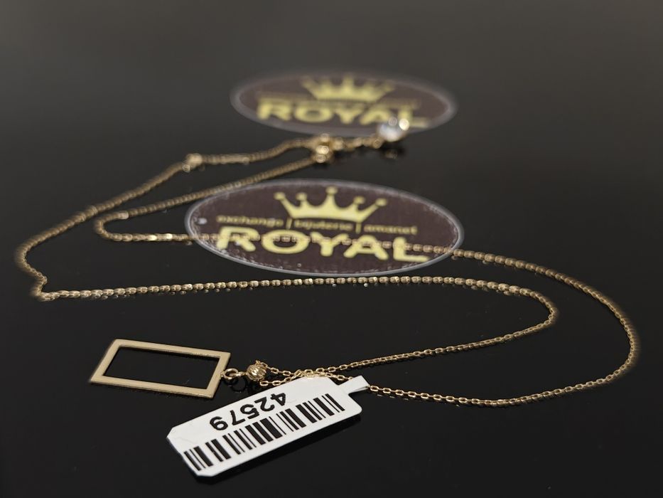 Bijuteria Royal: Lant aur 14k/1.28 gr