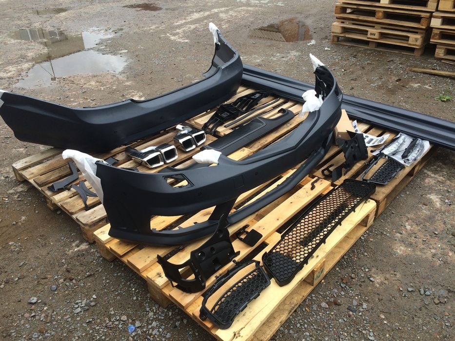 W221 Facelift S63 S65AMG пакет предна броня задна прагове накрайници