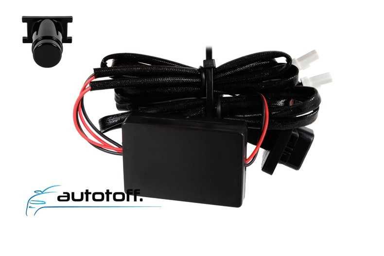 Grila dubla iluminata compatibila cu BMW Seria 3 G20 G21 (19-22) Negru lucios cu LED