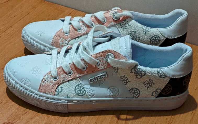 НОВИ Дамски сникърси Guess от еко кожа size 10 M