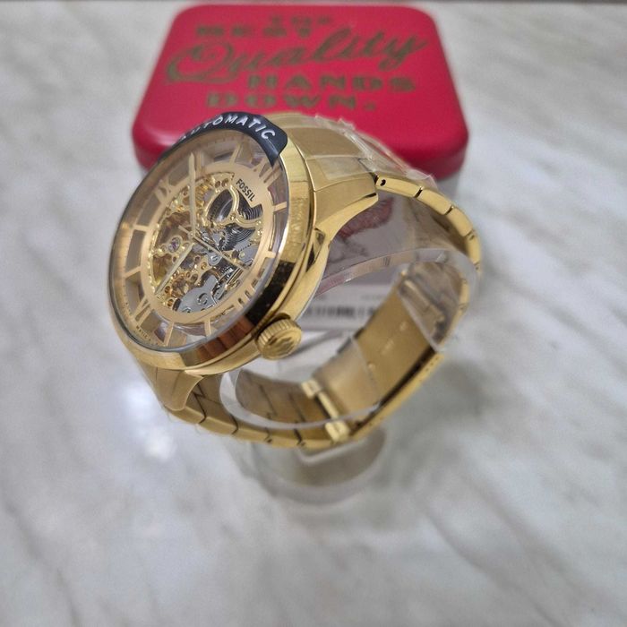Ceas Fossil Townsman ME3280 AUTOMATIC Auriu Barbatesc, NOU la Cutie Zeus Amanet Rahova 35730