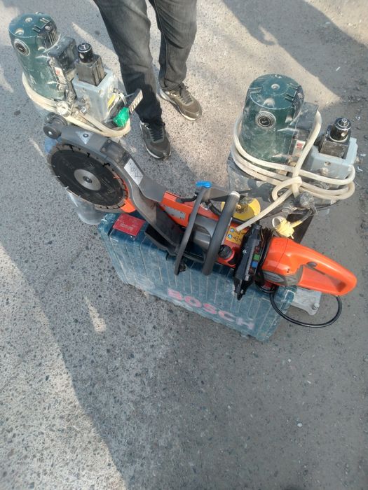 Сухой алмазний бурения сверления бетон тешиш