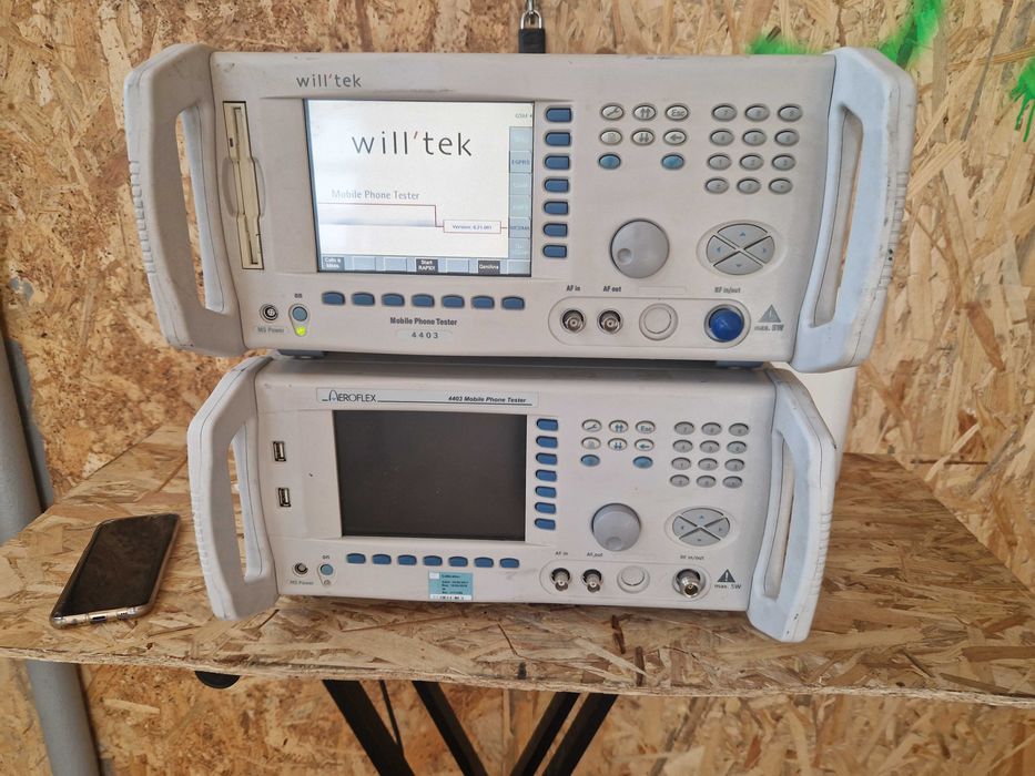 Analizator/tester de telefoane Aeroflex/will'tek nu rohde schwarz