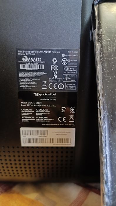 All in one Packard Bell ретро като нов