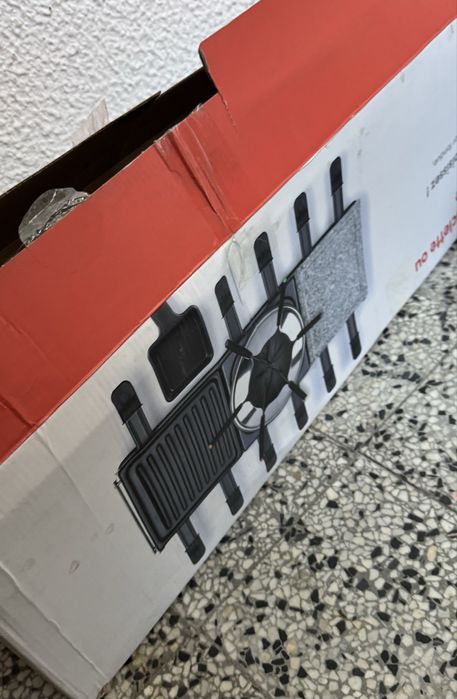 Електрическа Раклет Грил Скара Livoo Fondue Raclette DOC234 1650W 3в1